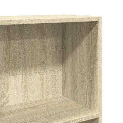 Libreria Rovere Sonoma 40x24x143 cm in Legno Multistrato