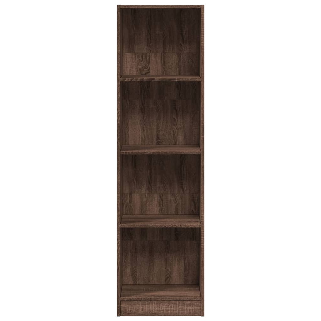 Libreria Rovere Marrone 40x24x143 cm in Legno Multistrato