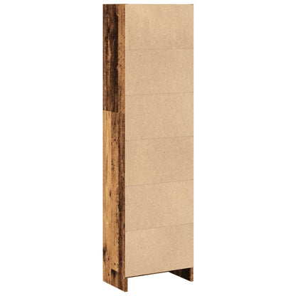 Libreria Legno Antico 40x24x143 cm in Truciolato