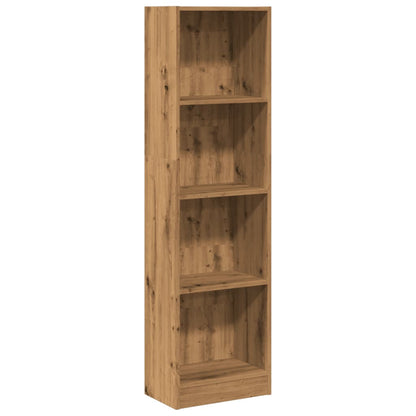 Libreria Rovere Artigianale 40x24x143 cm in Truciolato