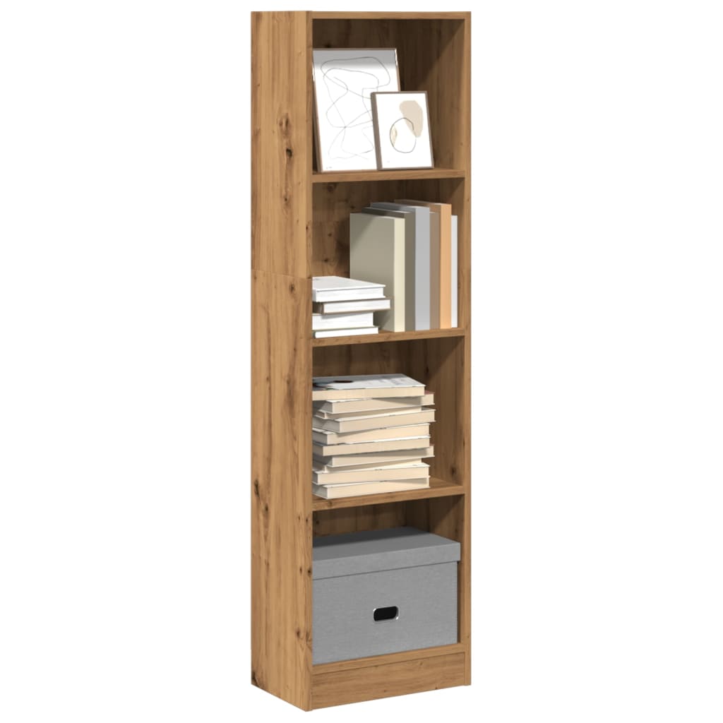 Libreria Rovere Artigianale 40x24x143 cm in Truciolato