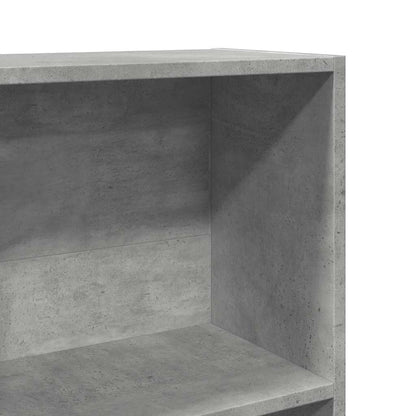 Libreria Grigio Cemento 40x24x176 cm in Legno Multistrato | homemem39