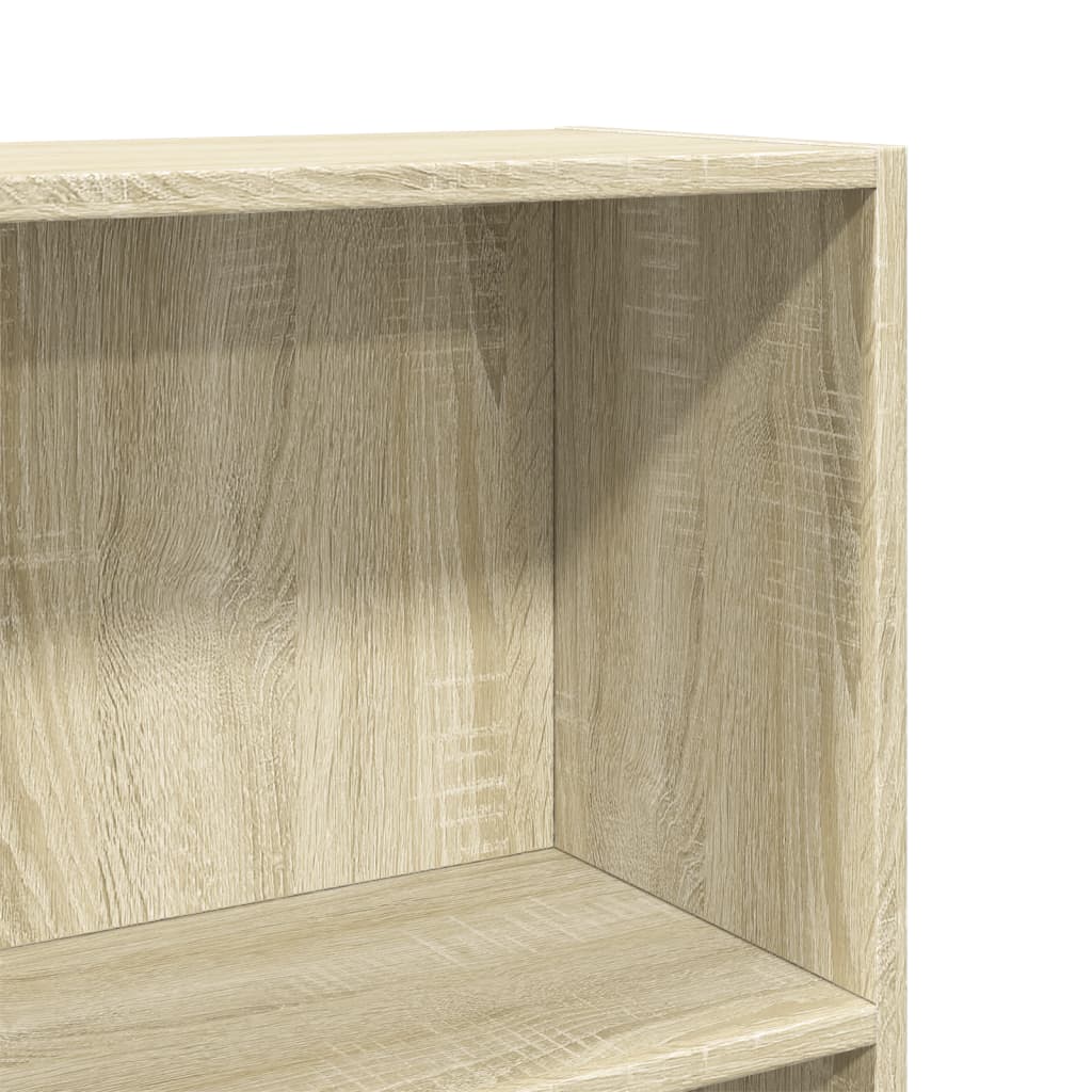 Libreria Rovere Sonoma 60x24x109 cm in Legno Multistrato