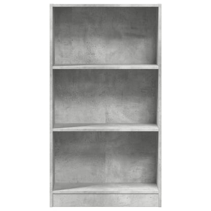 Libreria Grigio Cemento 60x24x109 cm in Truciolato