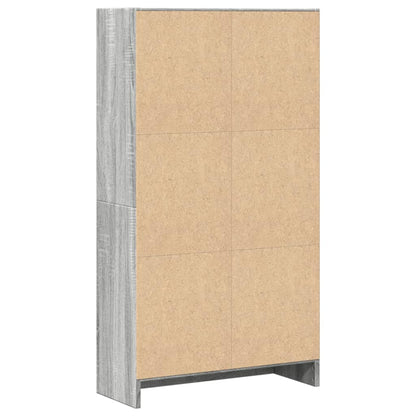 Libreria Grigio Sonoma 60x24x109 cm in Truciolato