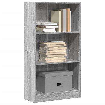 Libreria Grigio Sonoma 60x24x109 cm in Truciolato