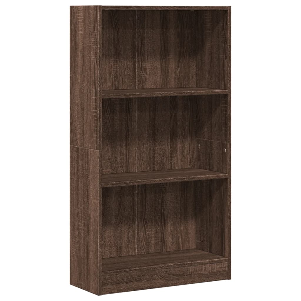 Libreria Rovere Marrone 60x24x109 cm in Legno Multistrato