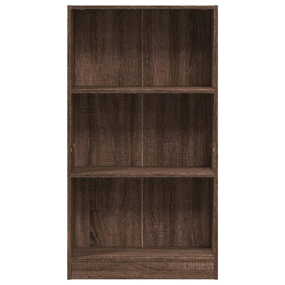 Libreria Rovere Marrone 60x24x109 cm in Legno Multistrato