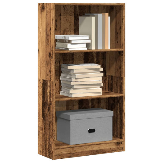 Libreria Legno Antico 60x24x109 cm in Truciolato