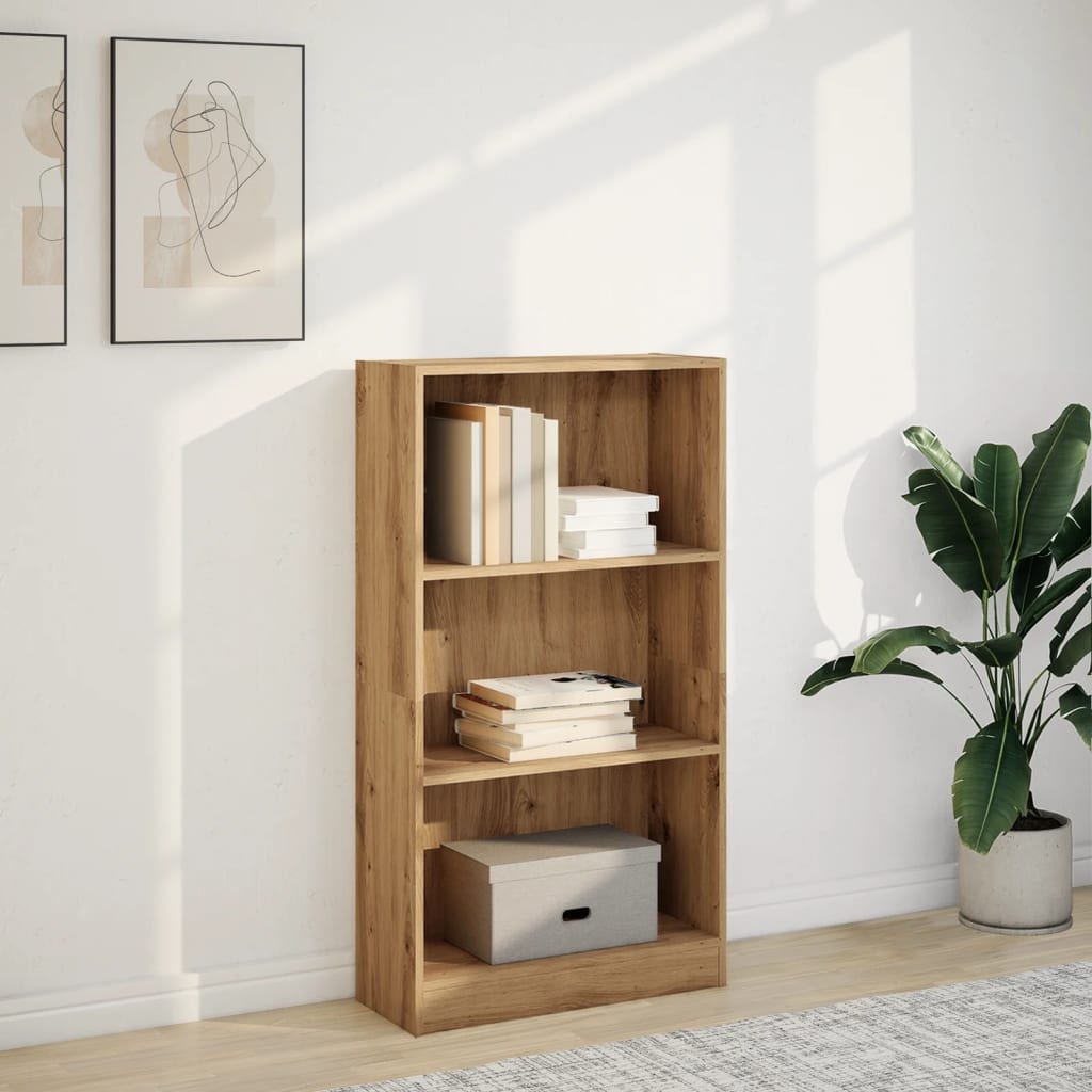 Libreria Rovere Artigianale 60x24x109 cm in Truciolato