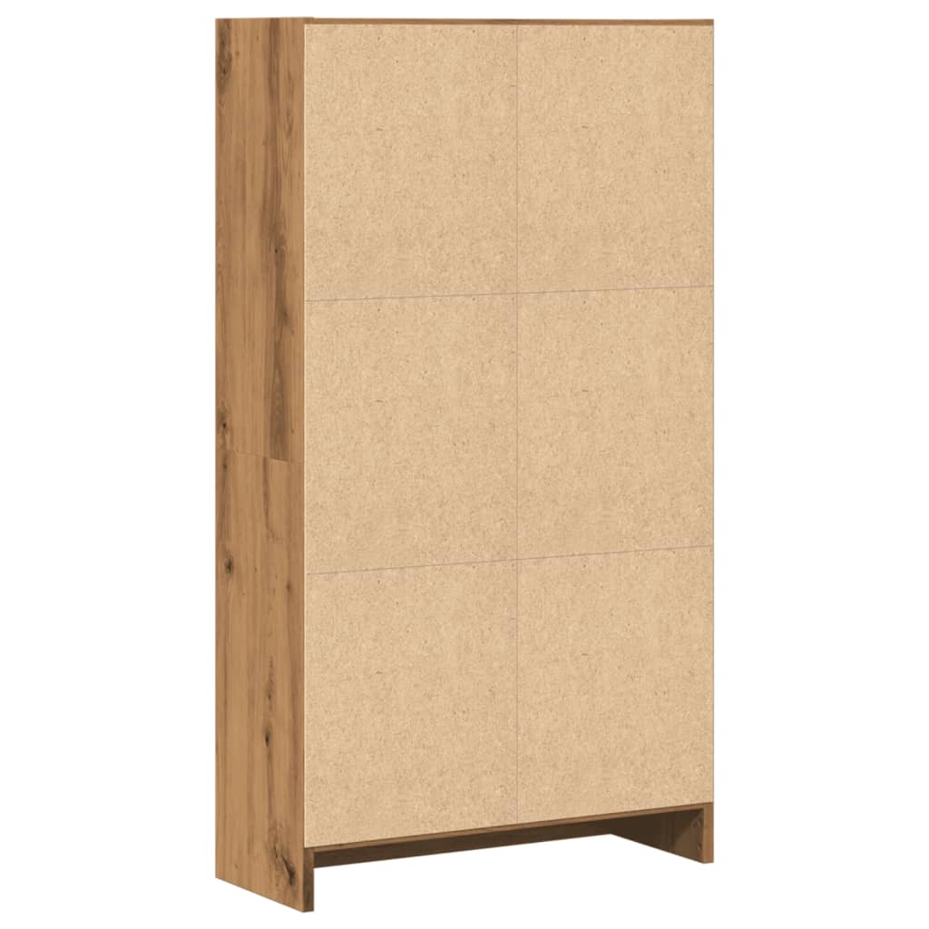 Libreria Rovere Artigianale 60x24x109 cm in Truciolato