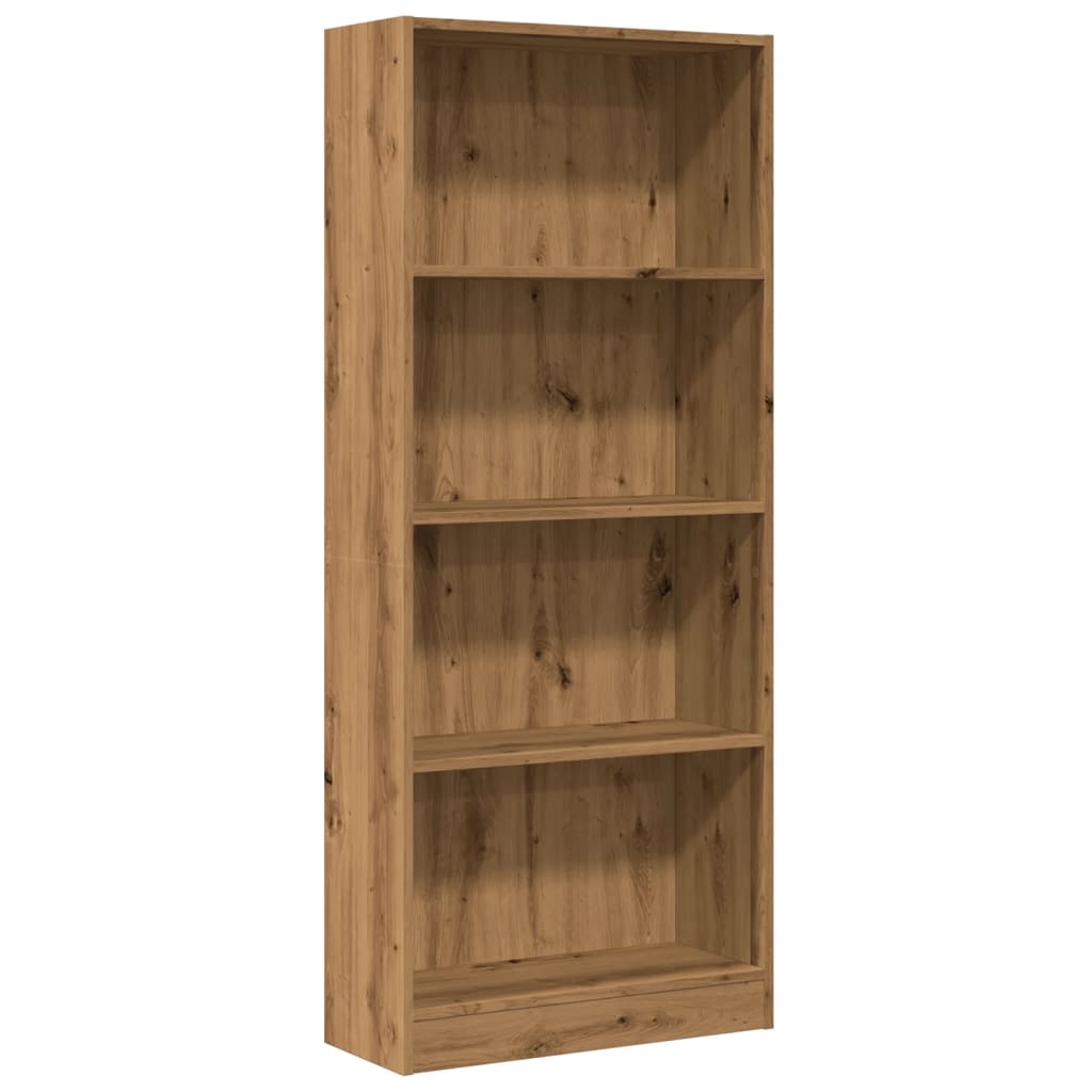 Libreria Rovere Artigianale 60x24x143 cm in Legno Multistrato