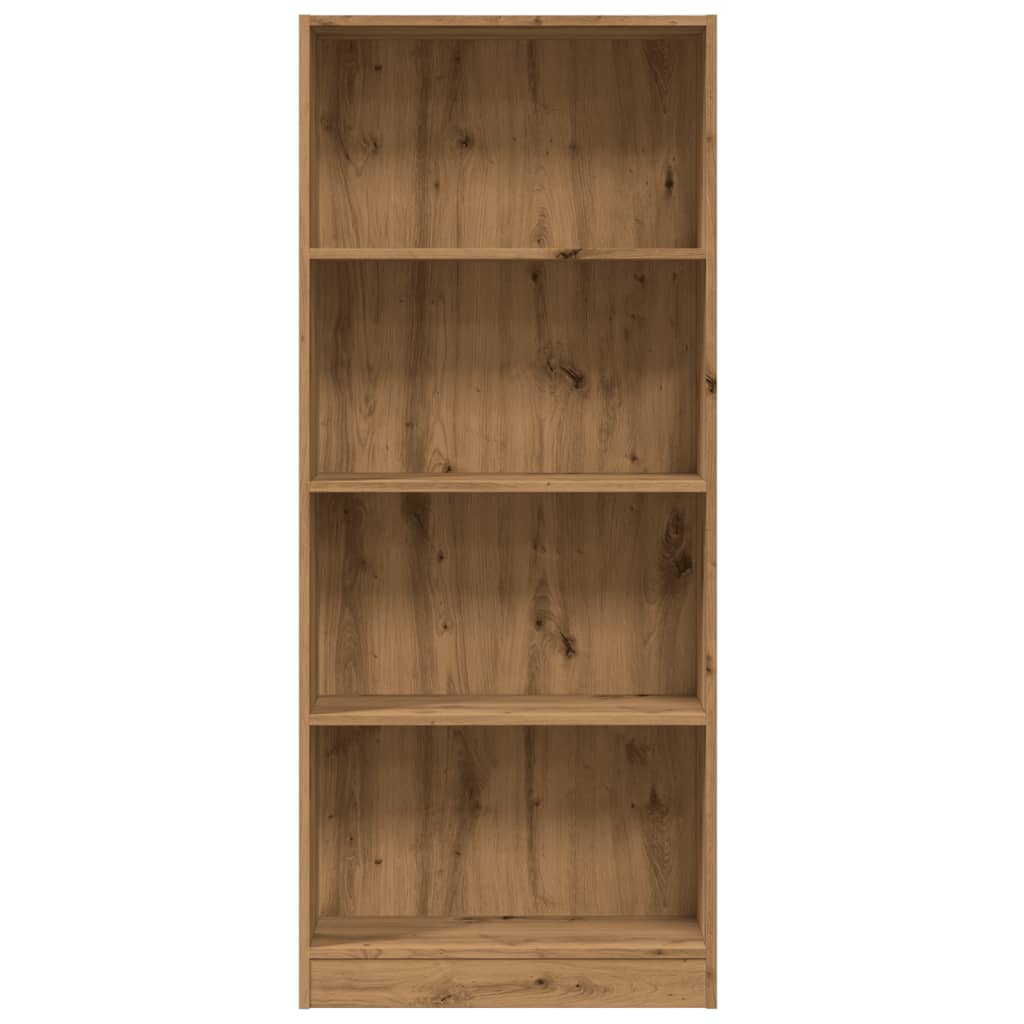 Libreria Rovere Artigianale 60x24x143 cm in Legno Multistrato