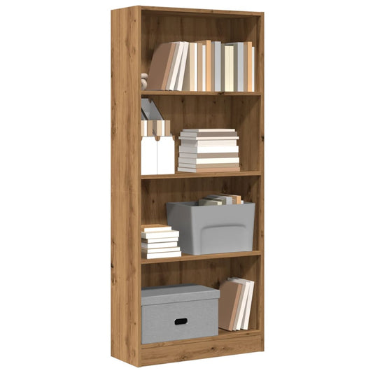 Libreria Rovere Artigianale 60x24x143 cm in Legno Multistrato