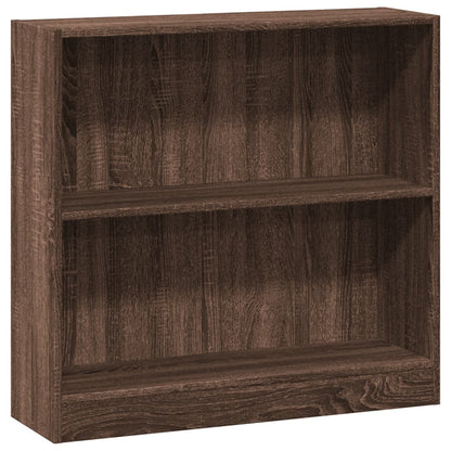 Libreria Rovere Marrone 80x24x76 cm in Legno Multistrato