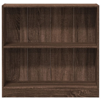 Libreria Rovere Marrone 80x24x76 cm in Legno Multistrato