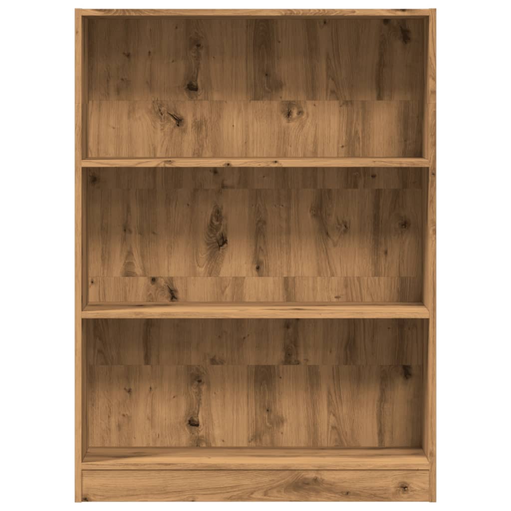 Libreria Rovere Artigianale 80x24x109 cm in Legno Multistrato