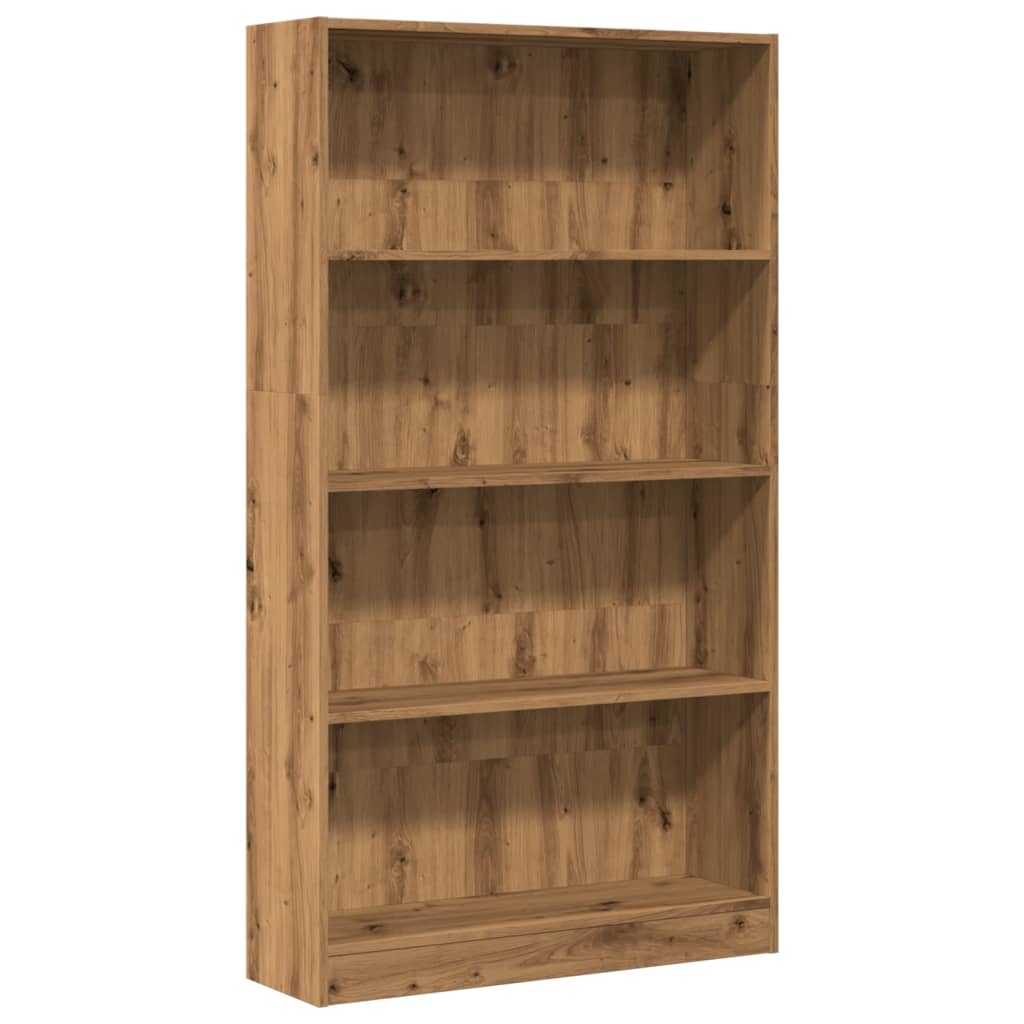 Libreria Rovere Artigianale 80x24x143 cm in Legno Multistrato