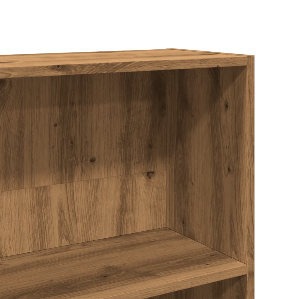 Libreria Rovere Artigianale 80x24x143 cm in Legno Multistrato