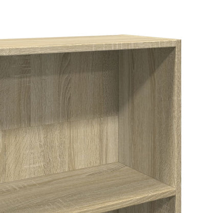 Libreria Rovere Sonoma 80x24x176 cm in Legno Multistrato