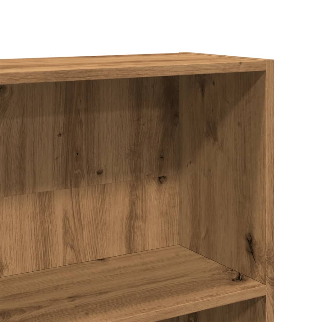 Libreria Rovere Artigianale 80x24x176 cm in Legno Multistrato | homemem39