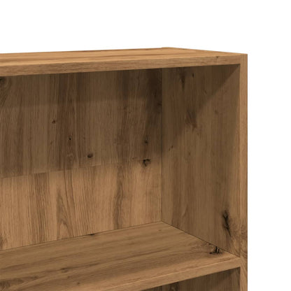 Libreria Rovere Artigianale 80x24x176 cm in Legno Multistrato | homemem39