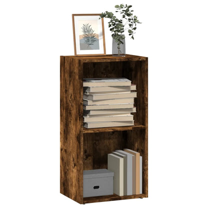 Libreria Rovere Fumo 40x30x77 cm in Legno Multistrato