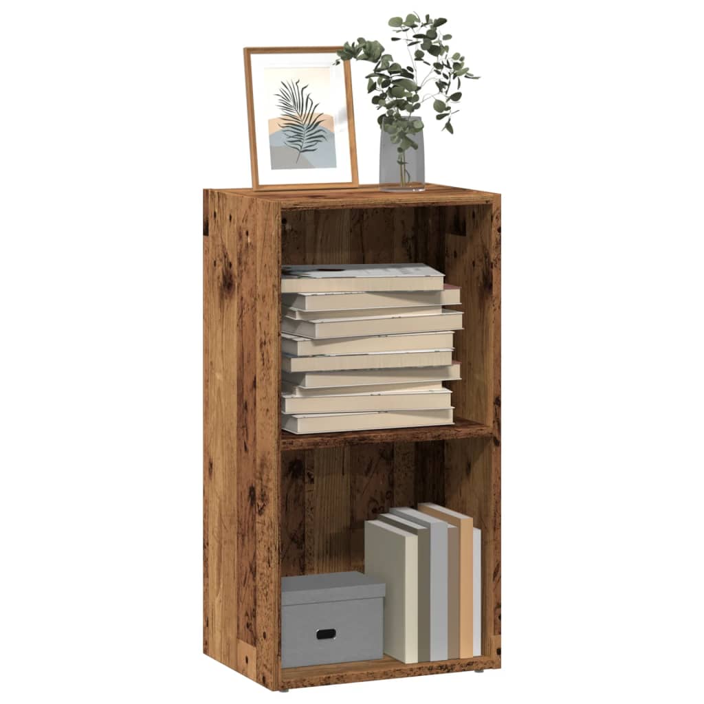 Libreria Legno Antico 40x30x77 cm in Legno Multistrato