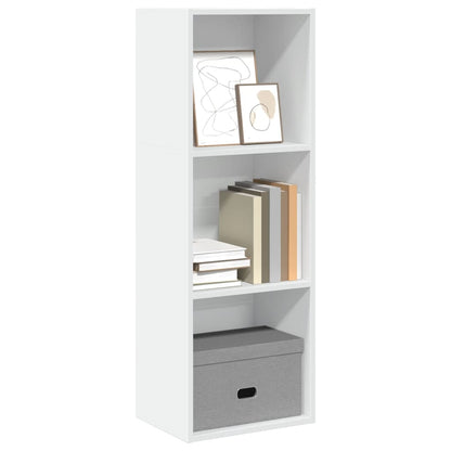 Libreria Bianca 40x30x114 cm in Legno Multistrato