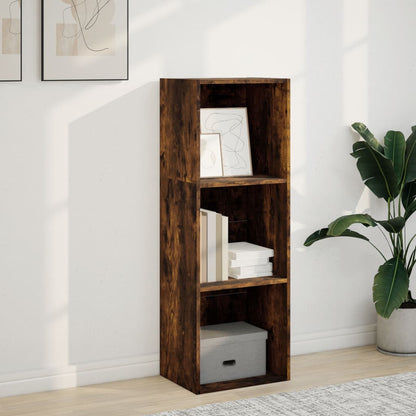 Libreria Rovere Fumo 40x30x114 cm in Legno Multistrato