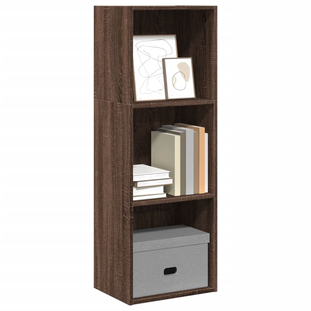 Libreria Rovere Marrone 40x30x114 cm in Legno Multistrato