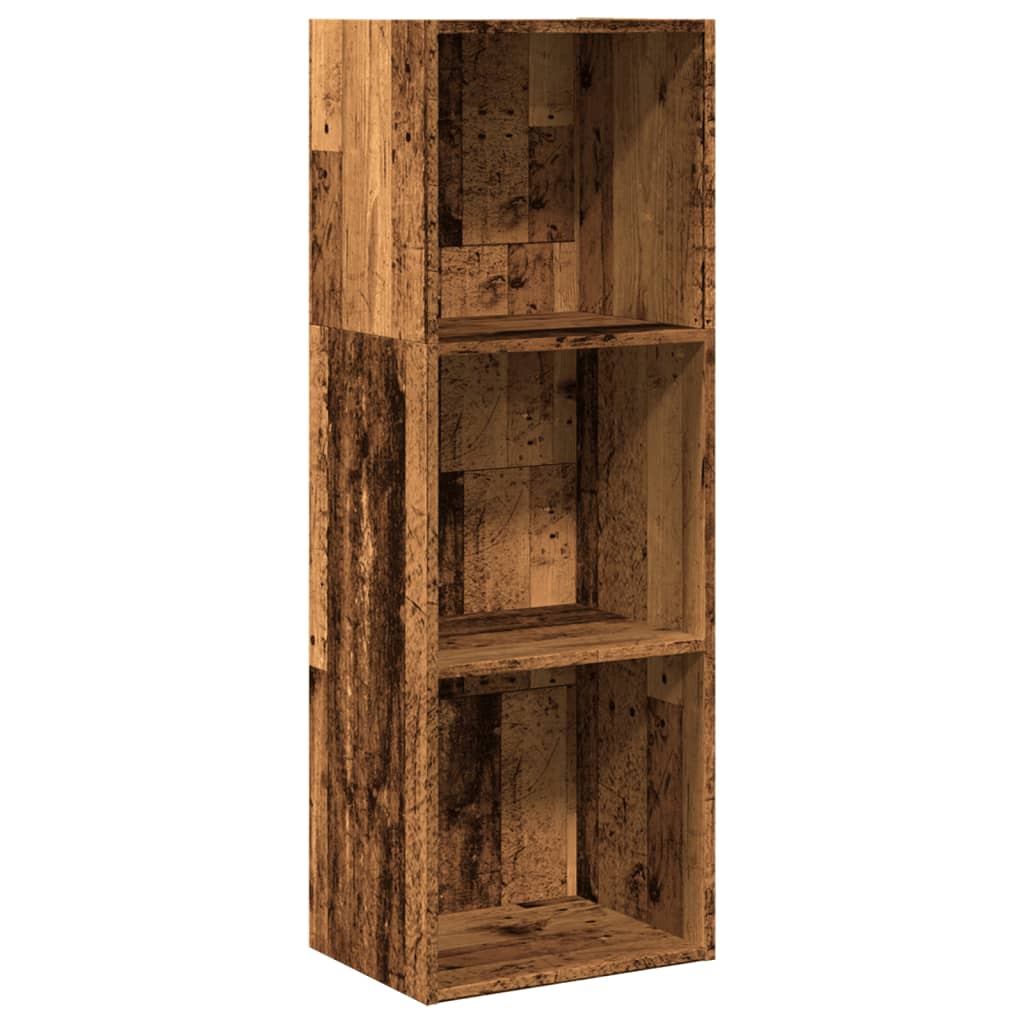 Libreria Legno Antico 40x30x114 cm in Legno Multistrato