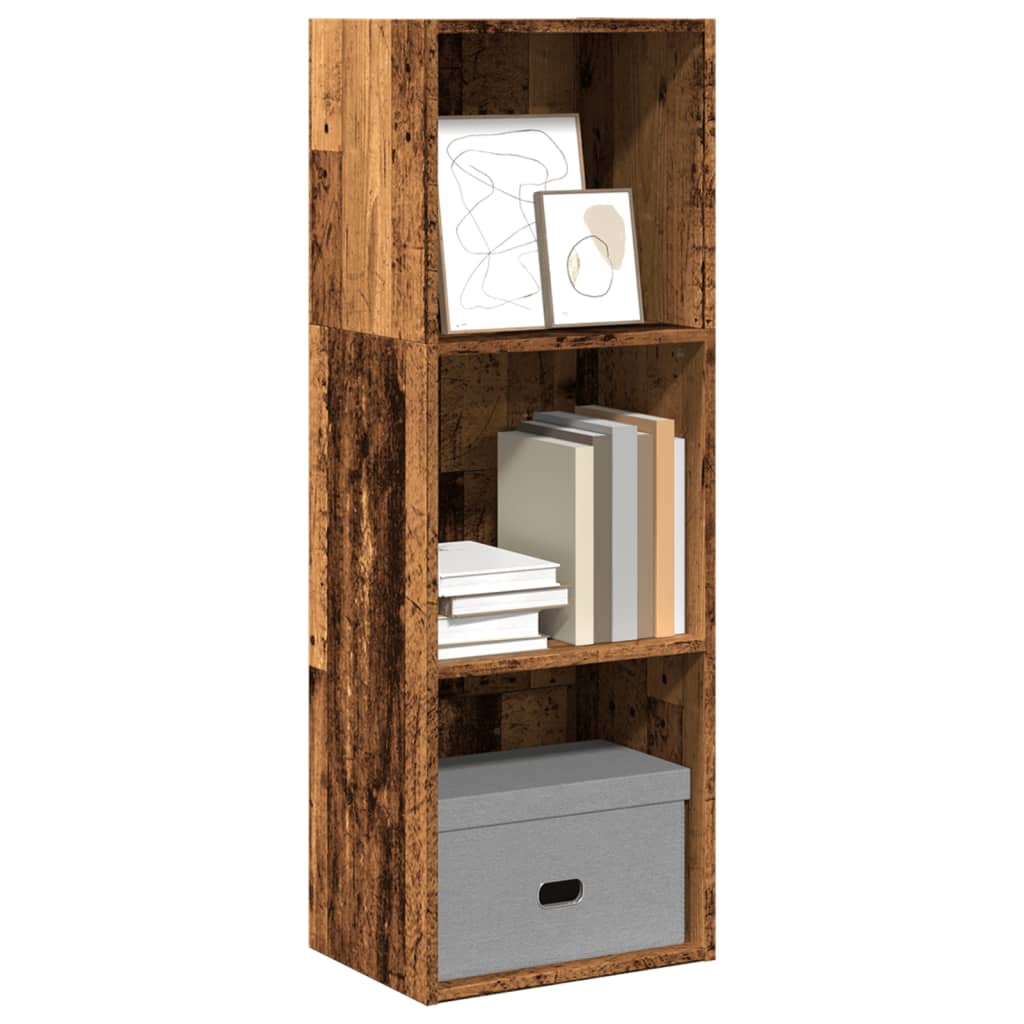 Libreria Legno Antico 40x30x114 cm in Legno Multistrato