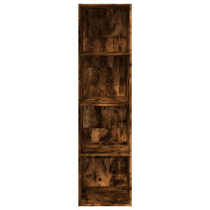 Libreria Rovere Fumo 40x30x152 cm in Legno Multistrato