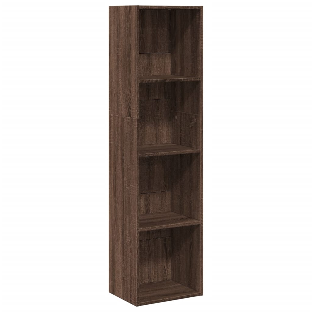 Libreria Rovere Marrone 40x30x152 cm in Legno Multistrato