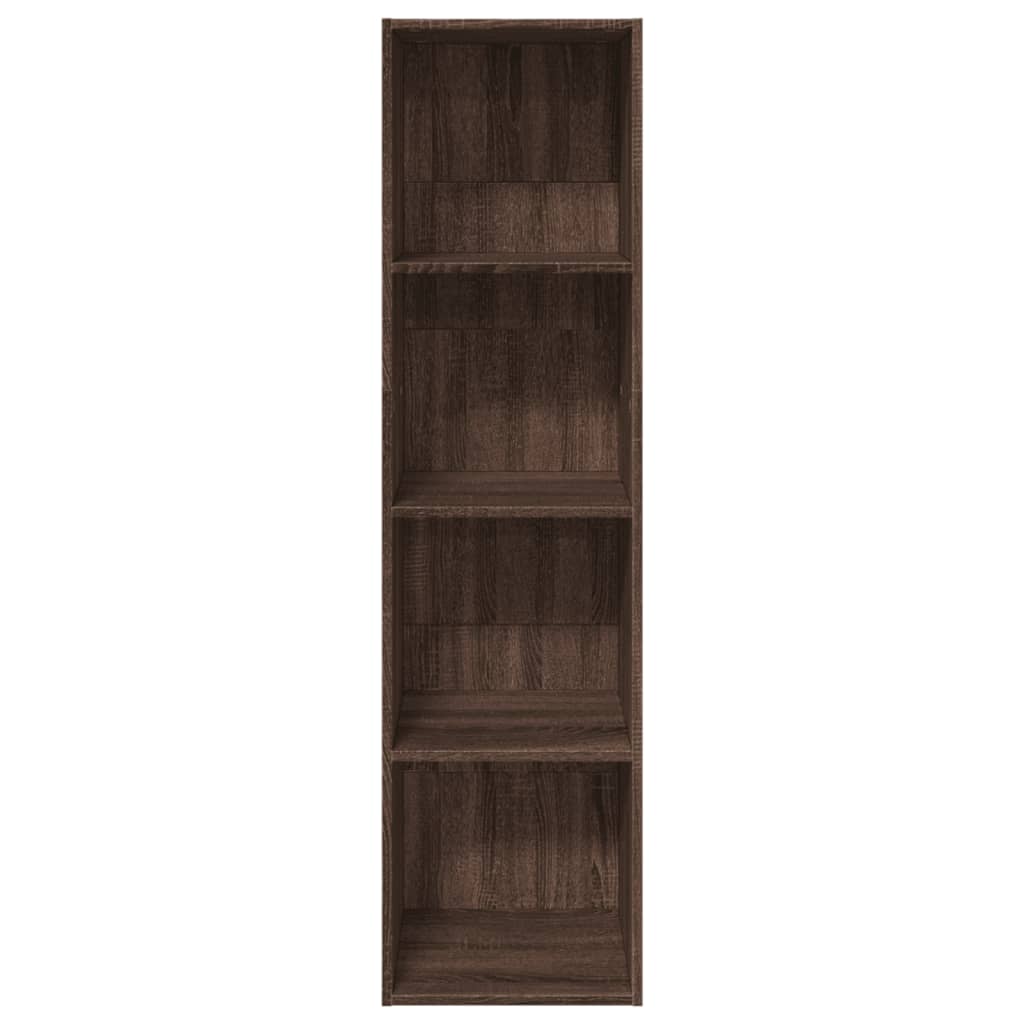 Libreria Rovere Marrone 40x30x152 cm in Legno Multistrato