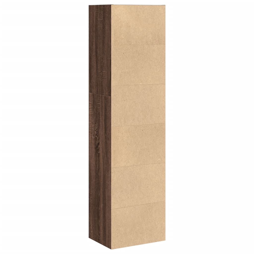 Libreria Rovere Marrone 40x30x152 cm in Legno Multistrato