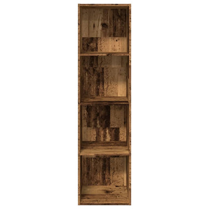 Libreria Legno Antico 40x30x152 cm in Legno Multistrato