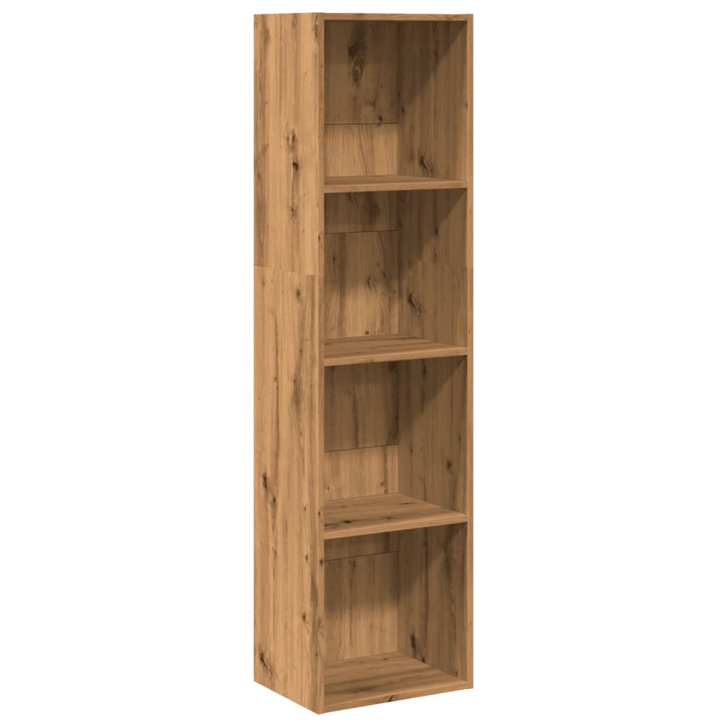 Libreria Rovere Artigianale 40x30x152 cm in Legno Multistrato