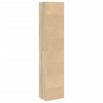 Libreria Rovere Sonoma 40x30x189 cm in Legno Multistrato