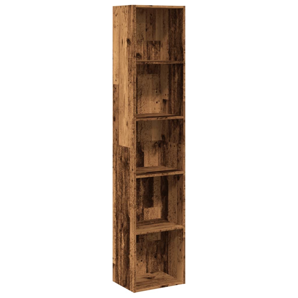 Libreria Legno Antico 40x30x189 cm in Legno Multistrato