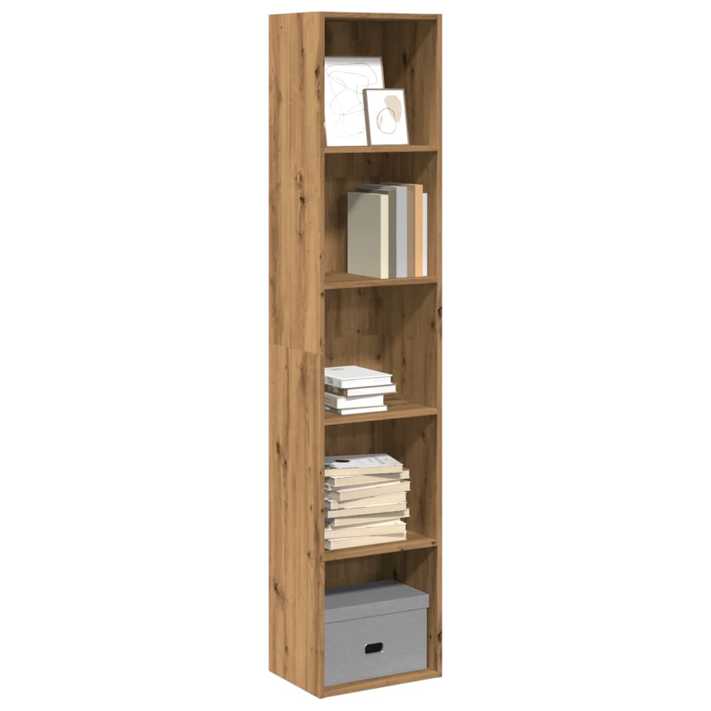 Libreria Rovere Artigianale 40x30x189 cm in Legno Multistrato | homemem39