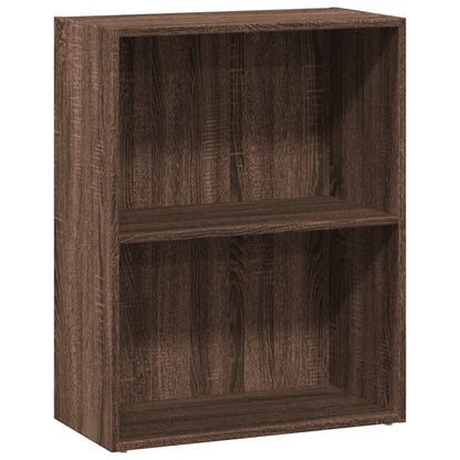 Libreria Rovere Marrone 60x30x77 cm in Legno Multistrato