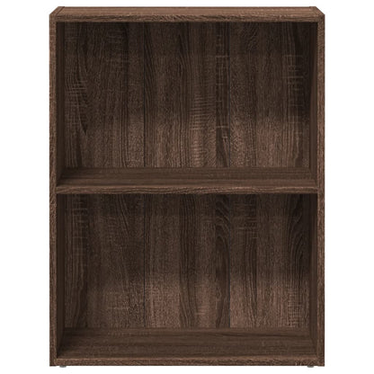 Libreria Rovere Marrone 60x30x77 cm in Legno Multistrato