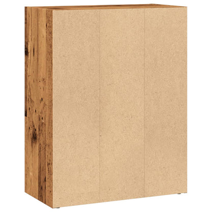 Libreria Legno Antico 60x30x77 cm in Legno Multistrato - homemem39