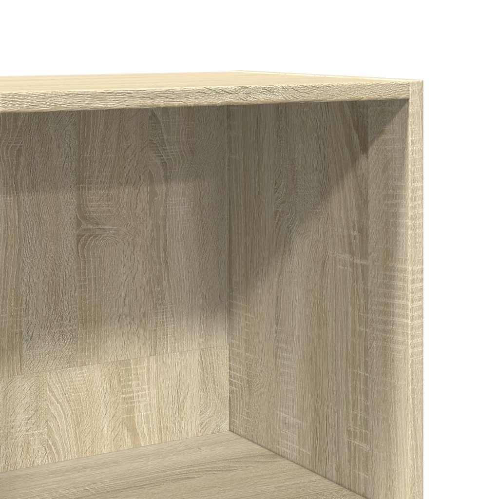 Libreria Rovere Sonoma 60x30x114 cm in Legno Multistrato