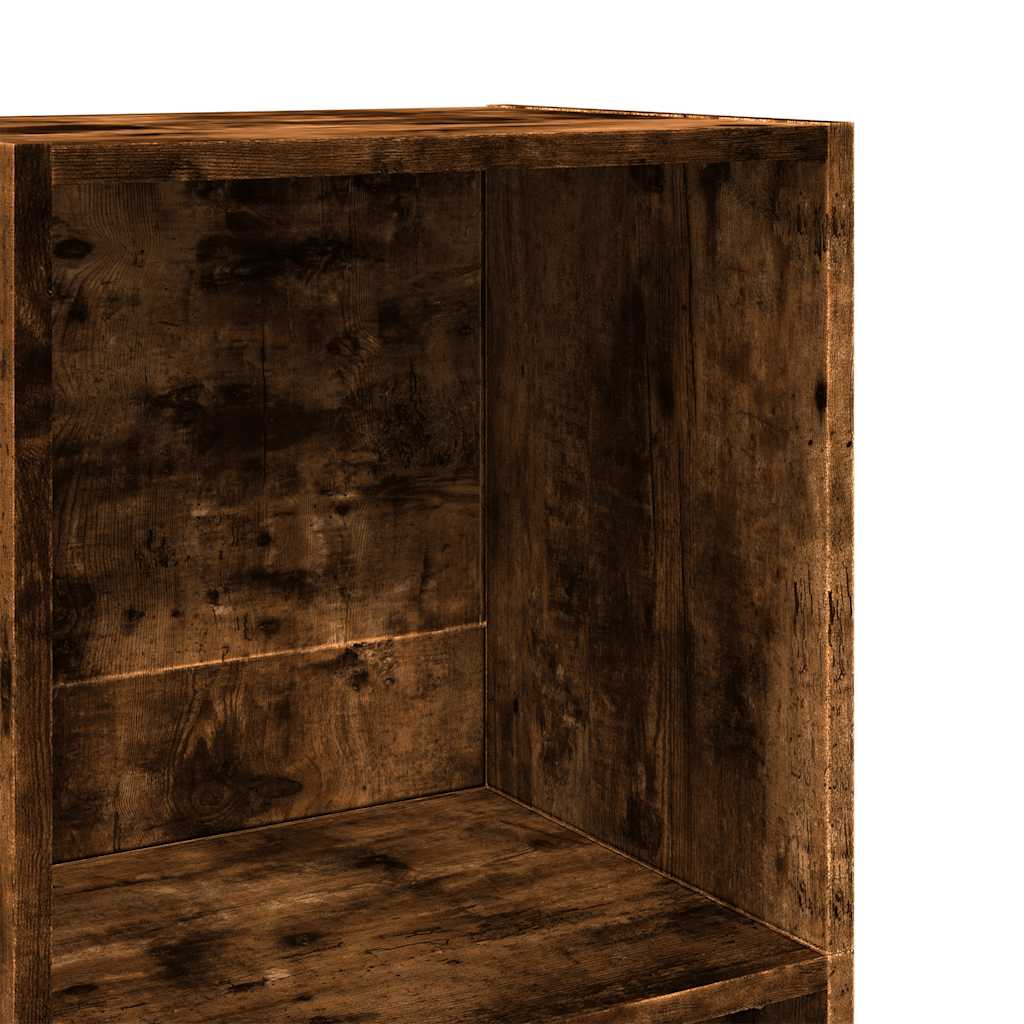 Libreria Rovere Fumo 60x30x114 cm in Legno Multistrato