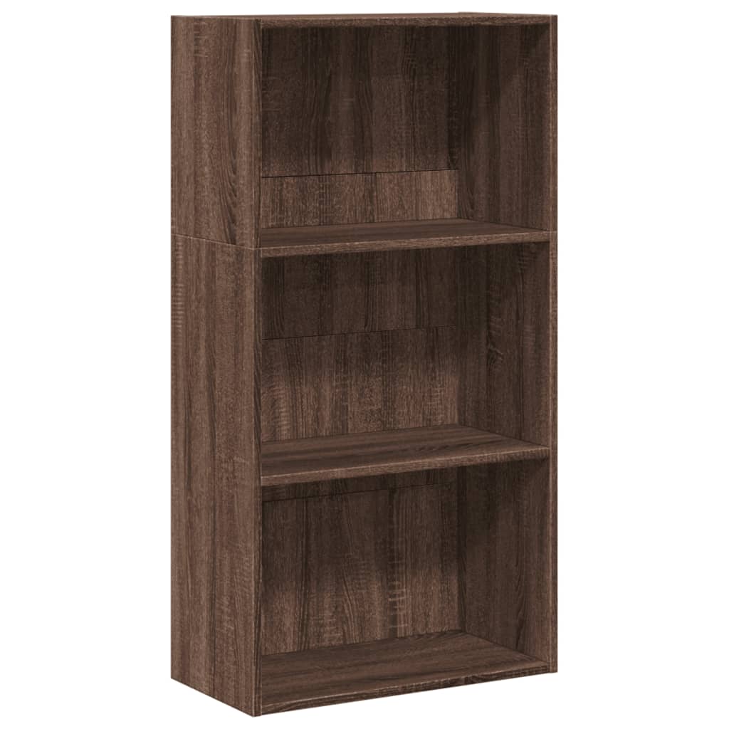 Libreria Rovere Marrone 60x30x114 cm in Legno Multistrato