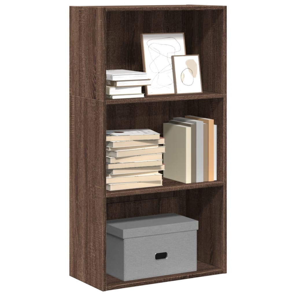 Libreria Rovere Marrone 60x30x114 cm in Legno Multistrato