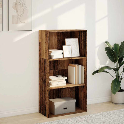 Libreria Legno Antico 60x30x114 cm in Legno Multistrato